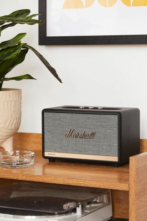 Marshall Acton Ii, Wireless Speakers Diy, Speaker Table, Marshall Acton, Kitchen Dining Room Combo, Wireless Speaker, Wireless Speakers Bluetooth, Script Logo, Marshall Speaker