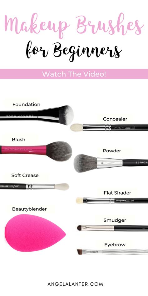 What Do I Need For Makeup, What You Need For Makeup, Basic Makeup Brushes For Beginners, What Makeup Do I Need, What Does Bronzer Do, What Do You Need For A Full Face Makeup, Full Face Makeup Tutorial Videos For Beginners, Do Makeup, Makeup Brushes For Beginners