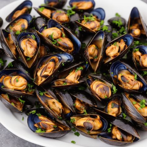 Bonefish Grill Mussels Recipe Recipe | Recipes.net Grilled Mussels Recipe, Bonefish Grill Recipes, Mussels Recipes, Grilled Mussels, Bread For Dipping, Baked Mussels, White Wine Recipes, Paella Recipe Seafood, Saffron Recipes