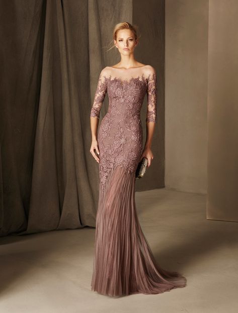 Baju Pengapit, Mother Of The Bride Dresses Long, 파티 드레스, Evening Dresses Online, Mother Of Groom Dresses, Beautiful Wedding Gowns, Cheap Evening Dresses, Formal Evening Dress, Mob Dresses