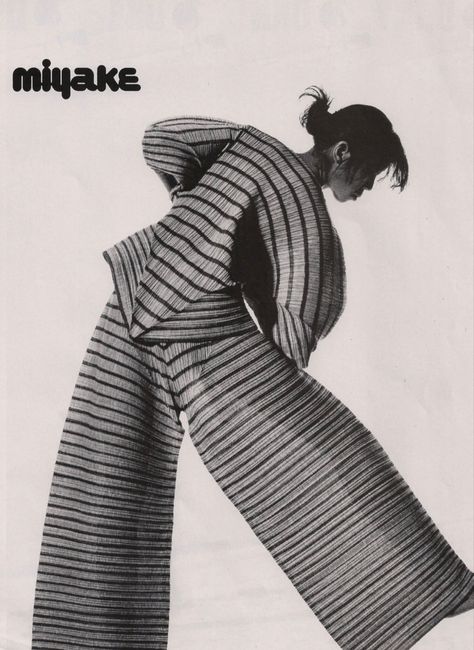 Striped Two Piece, Archive Fashion, Design Textile, Mode Ootd, Modieuze Outfits, Mode Inspo, Issey Miyake, Photography Inspo, Art Direction