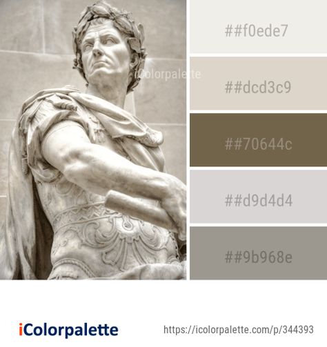 143 Ancient History Color Palette ideas in 2020 | iColorpalette Greek Revival Color Palette, Greek Mythology Colour Palette, Ancient Greek Colour Palette, Statue Color Palette, Ancient Greece Color Palette, Ancient Rome Color Palette, History Color Palette, Roman Color Palette, Ancient Greek Color Pallete