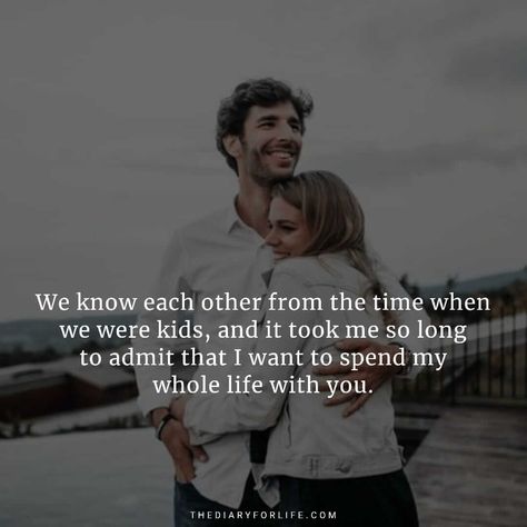 50+ Quotes About Falling In Love With Your Best Friend Love Since Childhood Quotes, Quotes About Best Friends Falling In Love, Marrying My Best Friend Quotes, Old Friends Falling In Love Quotes, Marry Your Best Friend Quotes Funny, Pieces In Love, Quotes About Falling In Love With Your Best Friend, Quotes About Falling In Love With Friend, Best Friends In Love Quotes