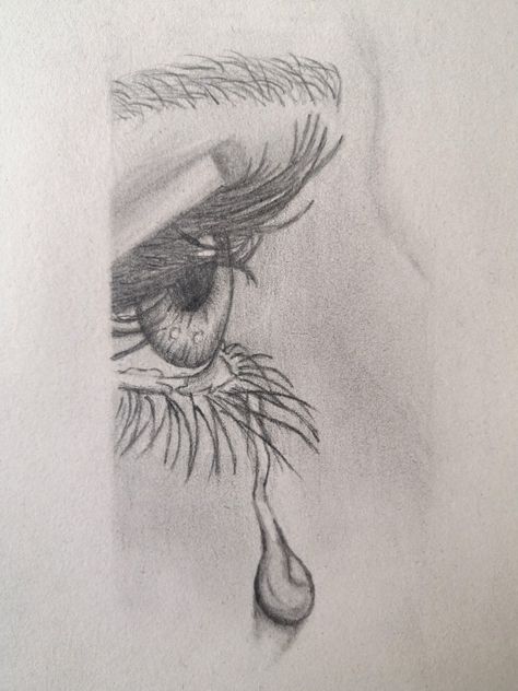 #dessin #croquis #oeil #eye #noiretblanc #grosplan #larme #pleure #cils #pupille #profil Fear Drawings Expression, Crying Eye Sketch, Emotions Sketch, Emotion Drawing, Drawing Emotions, Ballet Painting, Horror Drawing, Pencil Sketch Images, Easy Love Drawings