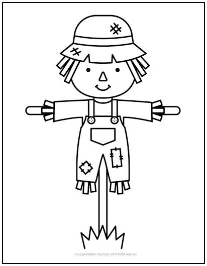 Scarecrow Coloring Page | Print it Free Free Scarecrow Template, Scarecrow Printable Template, Easy Scarecrow Drawing, Free Scarecrow Printables, Scarecrow Art Preschool, Scarecrow Template Free Printable, Build A Scarecrow Printable, Scarecrow Coloring Pages Free Printable, Scarecrow Drawing Easy