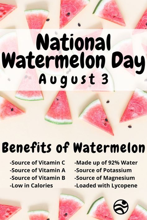 National Watermelon Day! #watermelon #nationalwatermelonday #wellness National Watermelon Day, Watermelon Day, Watermelon