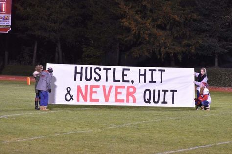 Breakaway Banners Football, Playoff Run Through Signs, Homecoming Football Banner Ideas, Cheer Football Banners, Run Through Signs Football Cheer, Football Banner Ideas Run Through, Football Banners Run Through Ideas, Run Through Banners Football, Football Breakthrough Banners