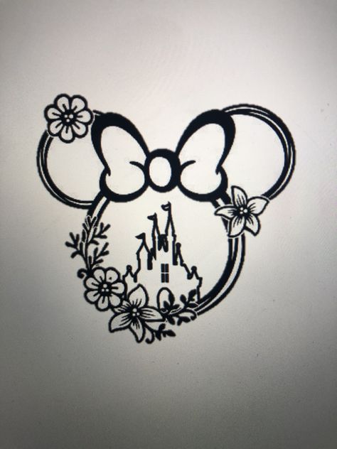 Mickey Mouse Tattoo Ideas, Minnie Mouse Tattoo, Disney Castle Tattoo, Cute Disney Tattoos, Disney Inspired Tattoos, Mickey Tattoo, Mickey Mouse Tattoo, Disney Sleeve Tattoos, Bestie Tattoos