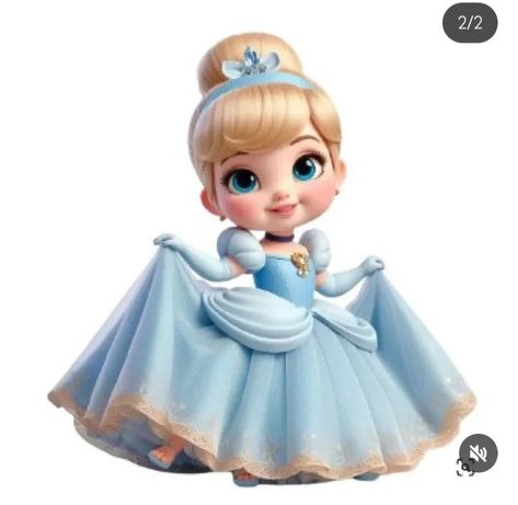 Princesas Baby Disney, Baby Disney Princess, Disney Baby Princess, Cinderella Photo, 3d Princess, Ariel Baby, Baby Cinderella, Baby Disney Characters, Disney Princess Babies