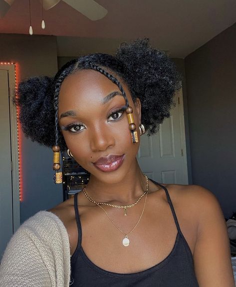 Big Box Braids Hairstyles, Quick Natural Hair Styles, Natural Afro Hairstyles, Girls Natural Hairstyles, Pelo Afro, 4c Natural Hair, Protective Hairstyles Braids, Hair Twist Styles, Natural Curls Hairstyles