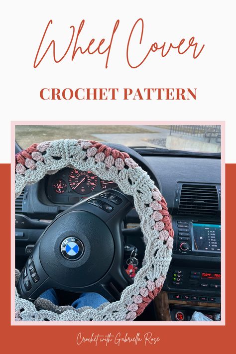 Flower Power Crochet Steering Wheel Cover Pattern Crochet Granny Square Steering Wheel Cover, Crochet Flower Cover Up, Car Crochet Accessories Pattern, Granny Square Steering Wheel Cover Pattern Free, Granny Square Steering Wheel Cover Pattern, Crochet Sterling Wheel Cover Pattern, Free Crochet Steering Wheel Cover Patterns, Crochet Seat Cover Pattern Free, Crochet Steering Wheel Cover Free