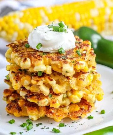 Leftover Corn, Frito Corn Salad, Jalapeño Corn, Corn Pancakes, Corn Fritter Recipes, Recipe Appetizers, Easy Truffles, Tuna Recipe, Easy Corn