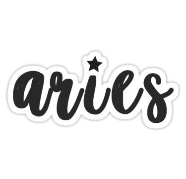 Aries Sticker, Sticker Quotes, Aries Baby, Preppy Stickers, Zodiac Designs, Tumblr Stickers, Lettering Alphabet Fonts, Stickers Cute, Aesthetic Stickers