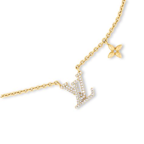 LV Iconic Necklace S00 - Women - Fashion Jewelry | LOUIS VUITTON ® Gold Luxury Jewelry, Lv Bracelet Louis Vuitton, Necklaces Expensive, Expensive Jewlery, Lv Necklace, Glittery Jewelry, Expensive Necklaces, Louis Vuitton Necklace, Dope Jewelry Accessories