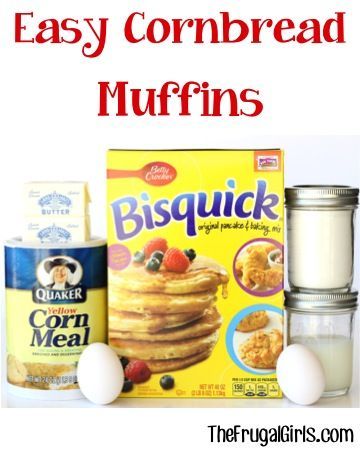 Easy Cornbread Muffins Recipe! ~ from TheFrugalGirls.com ~ add a little sweet and simple muffin perfection to your BBQ dinner or picnic! #recipes #thefrugalgirls Cornbread With Bisquick, Bisquick Cornbread Recipe, Bisquick Cornbread, Easy Cornbread Muffins, Recipe Cornbread, Cornmeal Bread, Easy Cornbread, Cornbread Muffins Recipe, Easy Cornbread Recipe