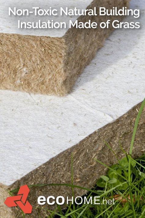 Green & Natural Building Insulation made of Grass? Discover More Here: https://www.ecohome.net/guides/3483/non-toxic-and-eco-friendly-natural-building-insulation-made-of-grass  #Natural #Insulation #Building #GreenBuilding #USA #Canada #Grass #EcoHome #nopunintended Eco Friendly Construction, Eco Building Materials, Cheap Building Materials, Eco Friendly Insulation, Sustainable Ideas, Building Insulation, Eco Friendly Materials, Eco House Design, Green Building Materials