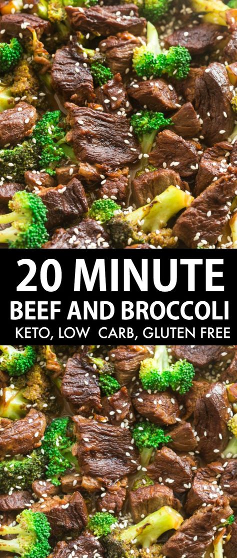 Low Carb Keto Dinner, Broccoli Keto, Healthy Low Carb Dinners, Breakfast Low Carb, Keto Beef Recipes, Keto Dinner Recipes, Beef And Broccoli, Low Carb Low Sugar, Beef Stir Fry