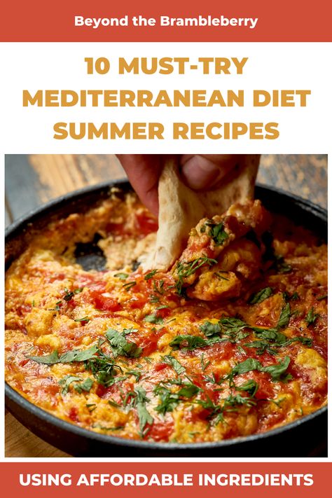 These Mediterranean diet recipes are perfect for summer and will keep you on track to eat healthy – healthy summer dinner recipes | healthy summer recipes | healthy summer meals | healthy summer foods | mediterranean diet for beginners | mediterranean diet meal plan | mediterranean diet recipes | mediterranean diet meal plan printable | mediterranean diet meal plan easy | clean eating recipes | mediterranean diet breakfast recipes | healthy meal prep | mediterranean diet meal prep recipes Mediterranean Diet Chickpea Recipes, Mediterranean Diet Food Prep, Meal Prep For The Week Mediterranean Diet, Low Salt Mediterranean Diet, Summer Mediterranean Diet Recipes, Mediterranean Meal Recipes, Medditeranean Diet Meals, Mediterranean Diet Asian Recipes, Mediterranean Diet Meal Plan Breakfast