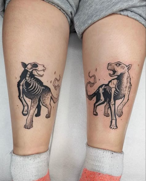 Tattoos That Mean Something, Wicked Tattoos, Skeleton Tattoos, Tattoo Style Drawings, Small Hand Tattoos, Knee Tattoo, Tattoo Illustration, Dog Tattoo, Dope Tattoos