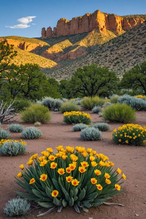 New Mexico Plants, New Mexico Aesthetic, Desert Plants Landscaping, New Mexico Photography, New Mexico Desert, New Mexico Landscape, Mexico Nature, Desert Scenes, Usa Roadtrip