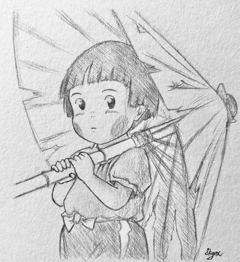 Ghibli Art Drawing, How To Draw Ghibli Style, Ghibli Sketch To Draw, Studio Ghibli Sketch Drawings, Studio Ghibli Desenhos, Studio Ghibli Art Draw, Ghibli Art Draw, Ghibli Drawing Sketch, Studio Ghibli Drawing Sketches