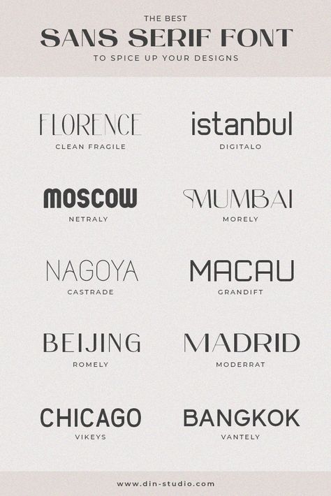 Check out this comprehensive collection of the best free sans serif fonts. Get the perfect font for any project, whether it's a website, logo, or personal use. Download and start using these versatile fonts today - no strings attached! Classy Sans Serif Fonts, Free Sans Serif Fonts, Top Free Fonts, Best Sans Serif Fonts, Popular Sans Serif Fonts, Strong Typography, Serif Logo, Free Commercial Fonts, Free Typeface