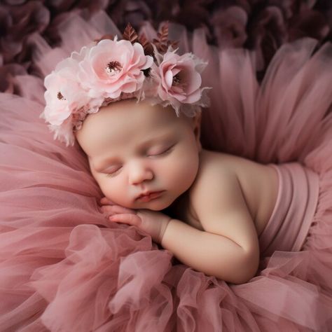 Newborn Baby Photography Girly, New Borned Baby Girl, Newborn Photography Girly, Born Baby Photos, Foto Newborn, Baby Christmas Photos, Pink Newborn, Newborn Baby Photoshoot, Baby Poses