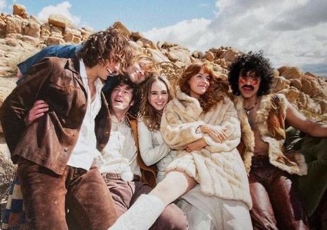 Vinyl Tattoo, 70’s Aesthetic, Kaptan Jack Sparrow, Daisy Jones And The Six, Daisy Jones, Casting Pics, Aesthetic Crochet, Suki Waterhouse, I'm With The Band