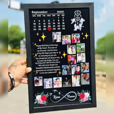 Customized Photo Frame Available 💗DM us for More Information ✅ WhatsApp NO. :-9201461413 Message me in inbox to order Bestone Gifted Gallery . . . . #affordable #affortableprice #foryoupage #birthdaygift #photoframe #onlineshopping #framearts #freedelivery #goviral #birthday #photogift #memories #post #editing #popular #mp #sagar Birthday Special Gifts For Boyfriend, Happy Birthday Collage, Special Gift For Boyfriend, Love Photo Frame, Post Editing, You Are My King, Collage Photo Frame, Customised Birthday Gifts, Memory Frame