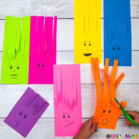 Practicing Scissor Skills, Nursery Craft Ideas Preschool, Scissor Snipping Activities, Diy Occupational Therapy Activities, Cutting Preschool Activities, Scissors Activities For Preschool, Cutting Activities For Toddlers, Scissor Activities For Preschool, Scissor Practice Preschool