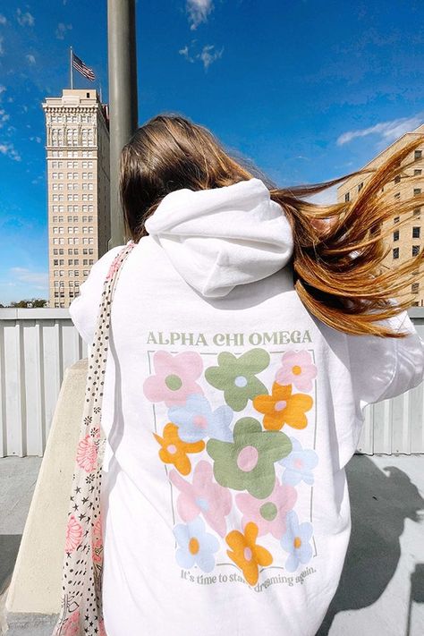 Sorority Tshirt Designs, Sorority Shirt Designs, Sorority Sweatshirts, Sorority Designs, University Tees, Charles River, Sorority Tshirts, Sorority Outfits, Sorority Shirts