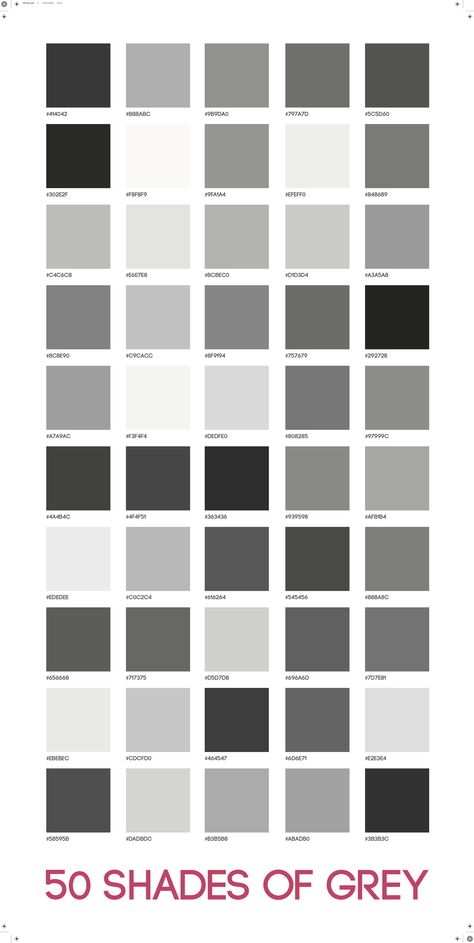 Designed by Zoe Birtles and proudly displayed in our toilets! Grey Pallete Color, Grey Shades Palette, Grey Color Pallets, House Color Schemes Interior, Grey Colour Palette, App Home Screen, Wall Color Combination, Color Combinations Paint, Iphone Home Screen Layout