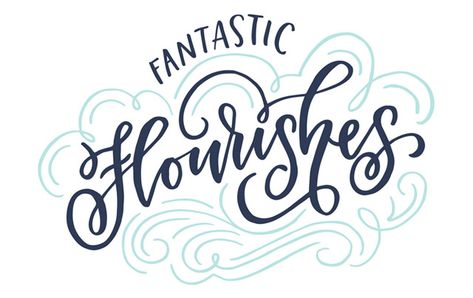 Lettering Flourishes, Brush Lettering Worksheet, Flourish Calligraphy, Brush Lettering Practice, Hand Lettering Styles, Marker Paper, Mermaid Coloring Pages, Calligraphy Practice, Ipad Lettering