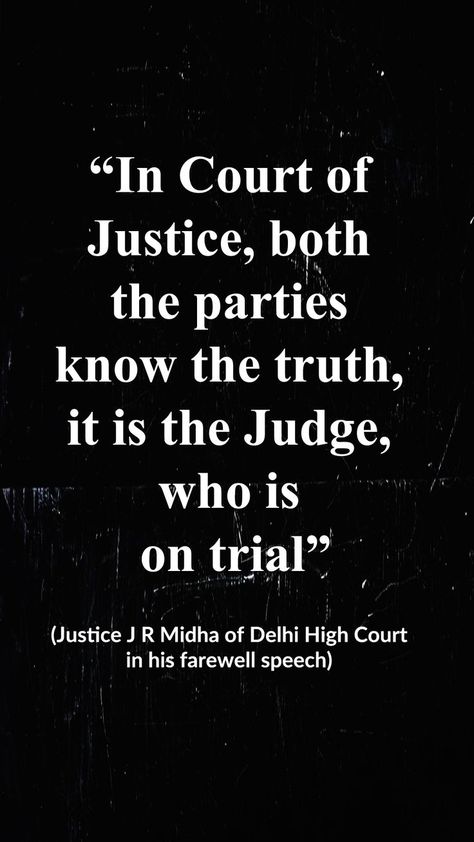 Judiciary Quotes, Court Judge Aesthetic, Court Quotes, Writing Speech, Law Life, Lawyer Quotes, Farewell Speech, Sleep Hacks, Delhi High Court