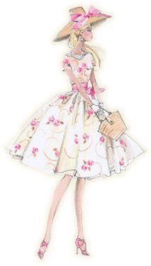 Victoria Secret Models, Barbie Style, Fashion Art Illustration, Moda Vintage, Mode Vintage, Party Fashion, Fashion Sketches, Fashion Drawing, Girly Girl