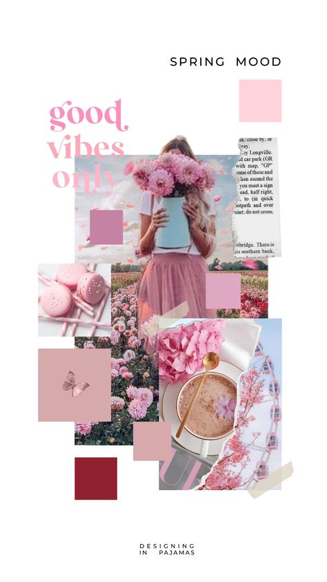 Mood Board Flowers Inspiration, Flower Mood Board Inspiration, Summer Fashion Mood Board, Mood Board Flowers, Spring 2024 Mood Board, Spring Mood Board Fashion, Business Mood Board Inspiration, Fashion Themes Inspiration, Spring Summer Mood Board