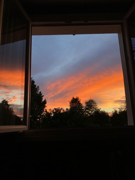 Sunset Window Aesthetic, Sunset Through Window, Window View Aesthetic, Sunset View Aesthetic, Sunrise Window, Sunset Window, Window Aesthetic, Wallace Stevens, Pretty Scenery