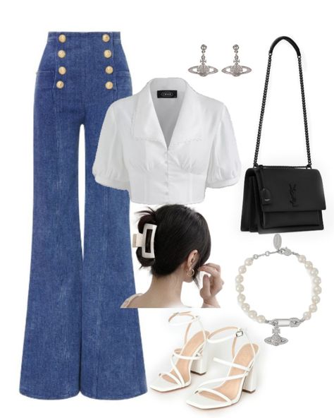 #dior #channel #gucci #prada #versace #koreanfashion #koreanoutfit ootd korean outfit #aesthetic Versace Outfit Aesthetic, Versace Aesthetic Outfits, Channel Aesthetic Outfits, Prada Outfits Aesthetic, Dior Style Outfit, Gucci Aesthetic Outfit, Prada Aesthetic Outfit, Dior Aesthetic Outfit, Korean Outfit Aesthetic