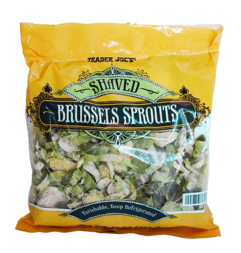 Trader Joe's Shaved Brussels Sprouts ($3) Brussel Sprout Recipe, Sprout Recipe, Brussel Sprout Salad Recipes, Shaved Brussel Sprouts, Brussels Sprout Salad, Aldi Meal Plan, Cut Butternut Squash, Cut Recipe, Sprout Salad