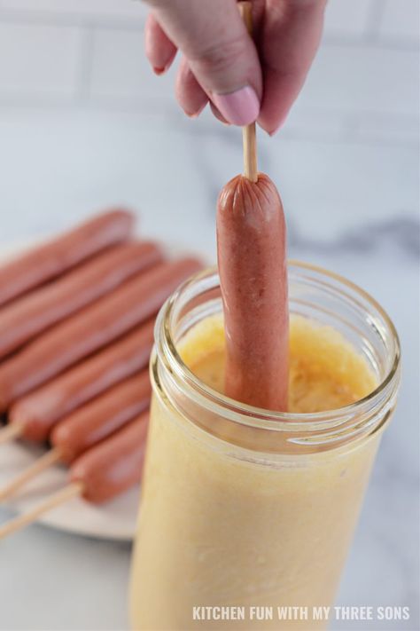 Hot Dog Wiener Recipes, Beef Hotdogs Recipe, Hot Dog Weenie Recipes, Easy Hot Dog Recipes, Recipes With Weiners, Corndogs Homemade, What To Do With Hot Dogs, Things To Make With Hot Dogs, Hot Dog Lunch Ideas For Kids