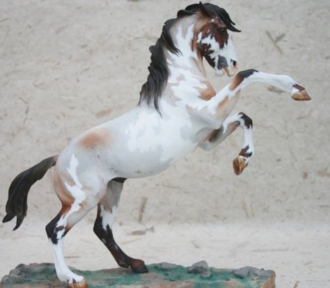 Breyer Horse Collection, Breyer Horse Photography, Schleich Horse Repaints, Sabino Horse, Breyer Custom, Horse Figures, Horse Model, Bryer Horses, Horse Coat Colors