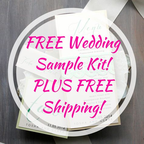 Free Wedding Samples By Mail, Wedding Freebies Free Stuff, Free Wedding Samples, Wedding Freebies, Setting Up A Budget, Wedding Invitations Save The Date, Greenhouse Wedding, Rainbow Wedding, Free Candy