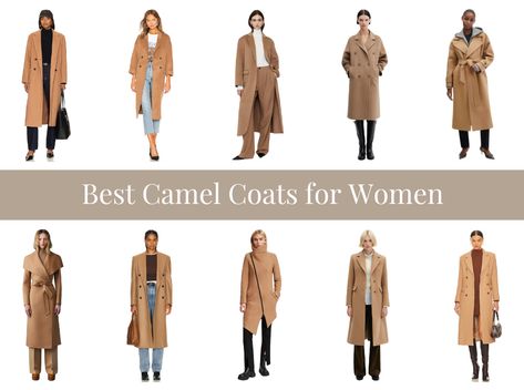 The best camel coats for women: timeless styles (long, wrap coats, oversized), fabrics (wool, camel hair, cashmere), affordable to high-end (Mango, Max Mara). S Max Mara Coat, Long Cashmere Coat, Max Mara Coat Outfit, Long Camel Coat, Baby Camel, Max Mara Coat, Wool Wrap Coat, Style Reference, Wool Coat Women