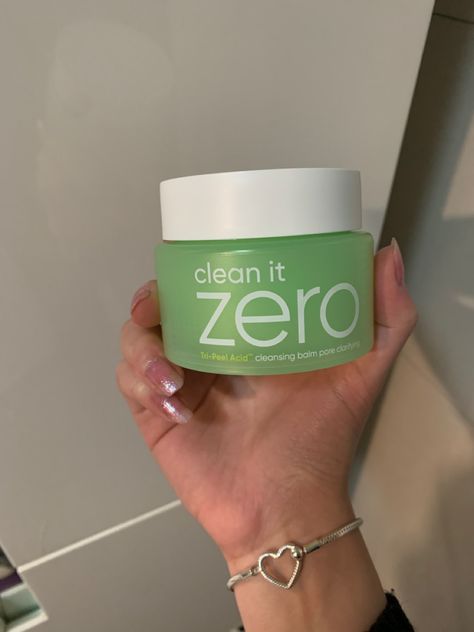 Zero Cleansing Balm, Clean It Zero Cleansing Balm, Banila Co Clean It Zero, Makeup Shopping List, Banila Co, Combination Skin Type, Elf Cosmetics, Favorite Skincare Products, Cleansing Balm