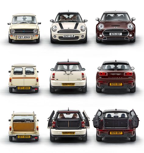 MINI Clubman - Design Evolution A4 Audi, Mini Cooper Custom, Mini Morris, Mini Cooper Clubman, Tiny Cars, Mini Cooper Countryman, Cooper Countryman, Mini Coopers, Track Racing