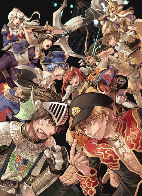 Ragnarok Online promotional illustration Ragnarok Game, Ragnarok Mobile, Ragnarok Online, Guild Wars, Game Character Design, Dream Art, Fantasy Character Design, Online Art Gallery, Art Wallpaper