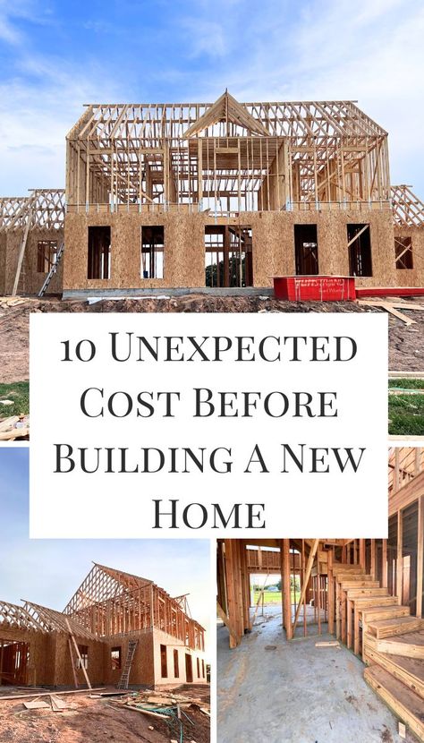 How Much To Build A House, Cost Saving Home Building, Saving Money Building A House, How To Build A Cheap House, Steps In Building A New House, Check Off List For Building A New Home, How To Build A Home On A Budget, Building A House Checklist First Time, Things To Do When Building A New House