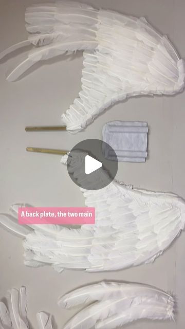 Dessi-Desu on Instagram: "Assembling my suitcase friendly cosplay wings! I drew inspiration from @vickybunnyangel ‘s tutorial for her Star Guardian Soraka wings, so be sure to also check out her tutorial that also shows how you can use magnets as another approach for cosplay wings that break down. Thank you also to @phaleure for sharing her engineering insights for the tubing system and guidance from her own wing crafting experience. On other pairs of wings I’ve made in the past, I have used the u-bar method, but the problem with that method is wings of this scale would not be travel friendly, so I needed a method that worked for a strapless bodice (no shoulder straps), could break down, and still give me a good wing span. I’m really happy with the final look of these and hope to use them Cosplay Angel Wings, Cosplay Wings Diy, Diy Wings Costume, Cosplay Wings Tutorial, Angel Wings Easy, Mlp Wings, Make Angel Wings, Wings Costume Diy, Angel Wings Diy