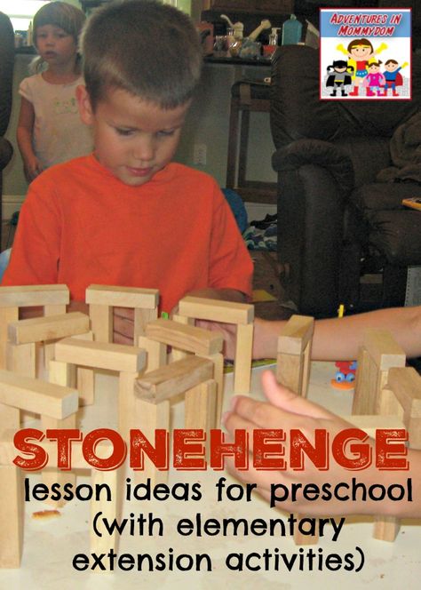 Stonehenge lesson ideas for preschool with elementary extension ideas England Preschool Activities, Preschool History, Art History Worksheets, Montessori Culture, Around The World Theme, Messy Life, Boxcar Children, Middle School Counseling, History Worksheets