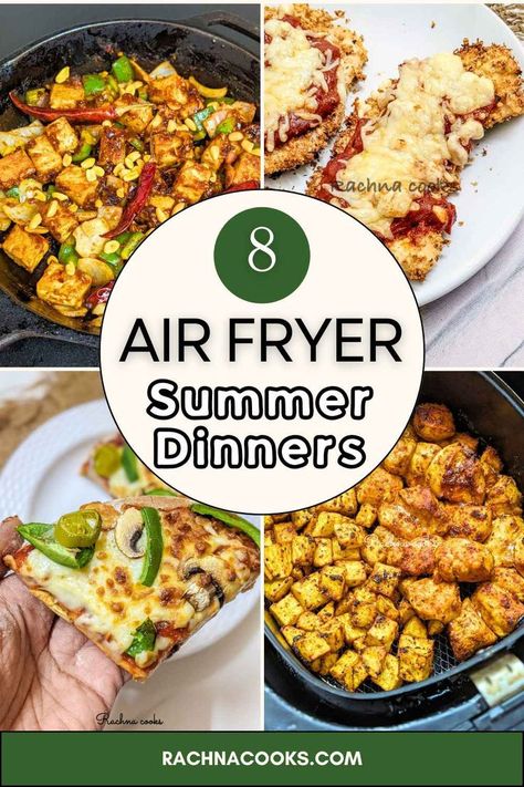 These delightful easy healthy summer dinners recipes will reduce your toil in front of the stove. These air fryer quick meals ideas will sort out your dinner or lunch in summer for good. Air Fryer Work Lunch Ideas, Summer Air Fryer Meals, Easy Air Fryer Meals Healthy Dinner, Air Fryer Summer Recipes, Summer Dinner Recipes Air Fryer, Easy Quick Healthy Meals, Summer Air Fryer Recipes, Healthy Meals Ideas, Air Fryer Easy